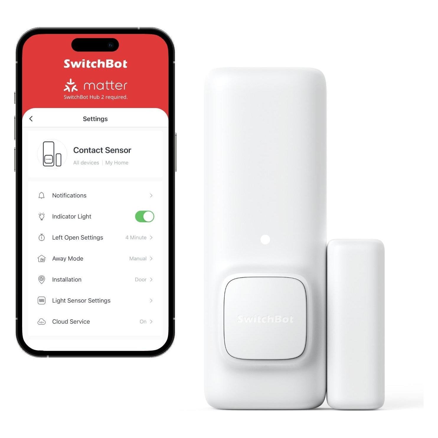 SwitchBot Tür-/Fensterkontakt-Sensor (SB-Contact)