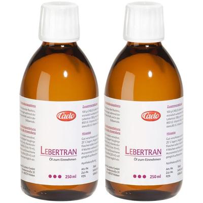 Lebertran Caelo HV-Packung 2x 2x250 ml Öl