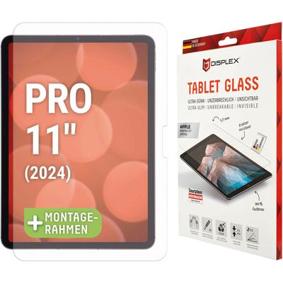 DISPLEX Displayschutzfolie "Tablet Glass", transparent, B:18,9cm H:1,8cm T:299mm, Displayfolien, Displayschutz, Bildschirmschutz, kratz & stoßfest, einfaches Anbringen
