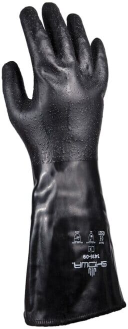 SHOWA Gants chimiques 3416, Taille 09 (3416-09)