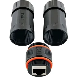 Schwaiger NWDK16533 Drahtverbinder RJ45 Schwarz