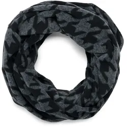 Tchibo - Bedruckter Fleece-Loop - schwarz