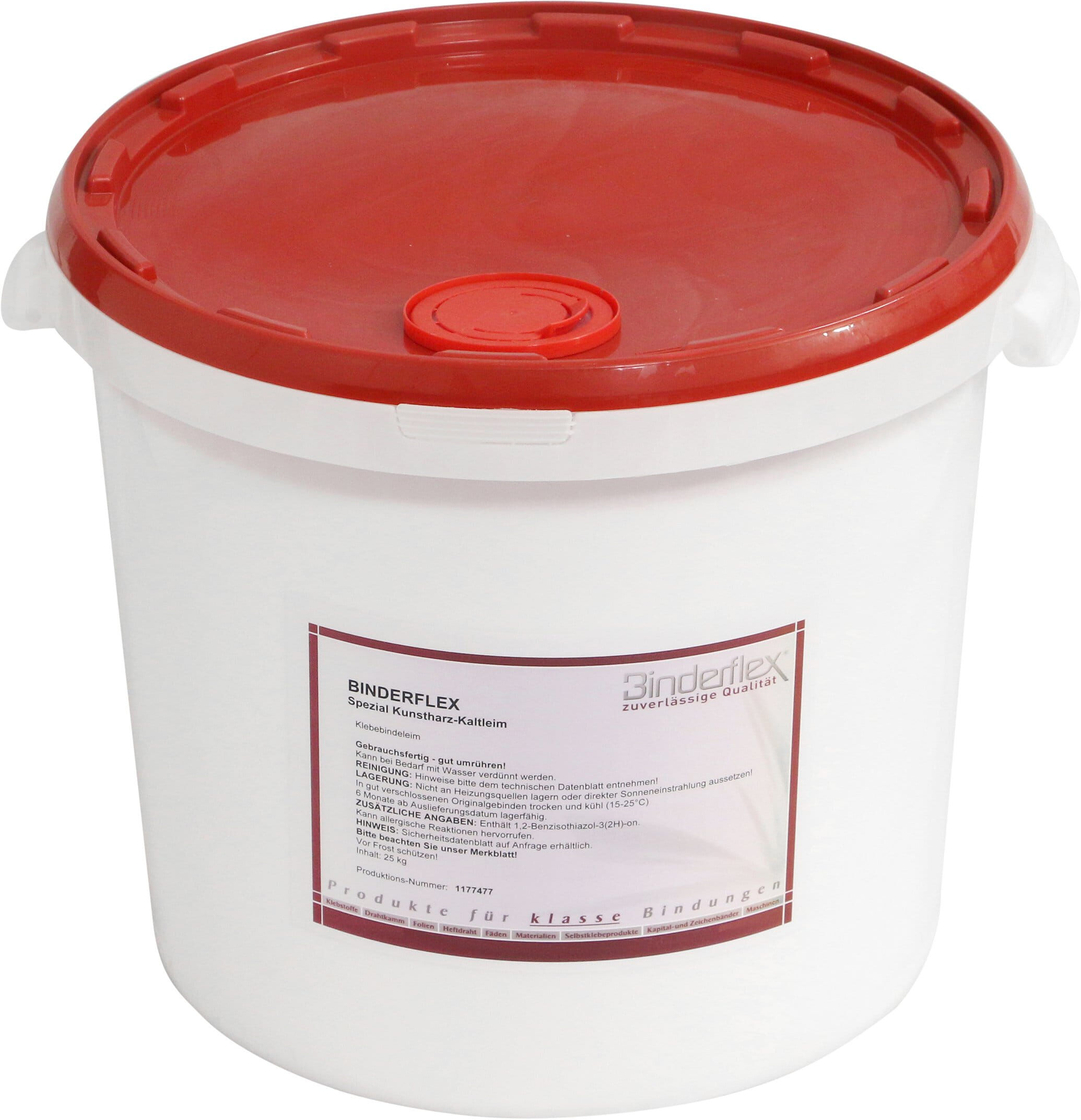 SPRINTIS Colle à dispersion Binderflex Colle pour pelliculage K210 cuve en plastique de 25 kg, incolore