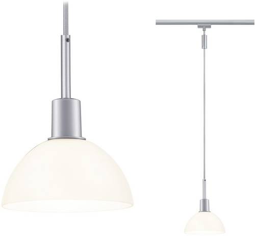 Paulmann Sarrasani Pendelleuchte URail E14 Chrom (matt), Opal
