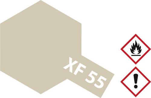 Tamiya Acrylfarbe Deck Tan (matt) XF-55 Glasbehälter 23ml
