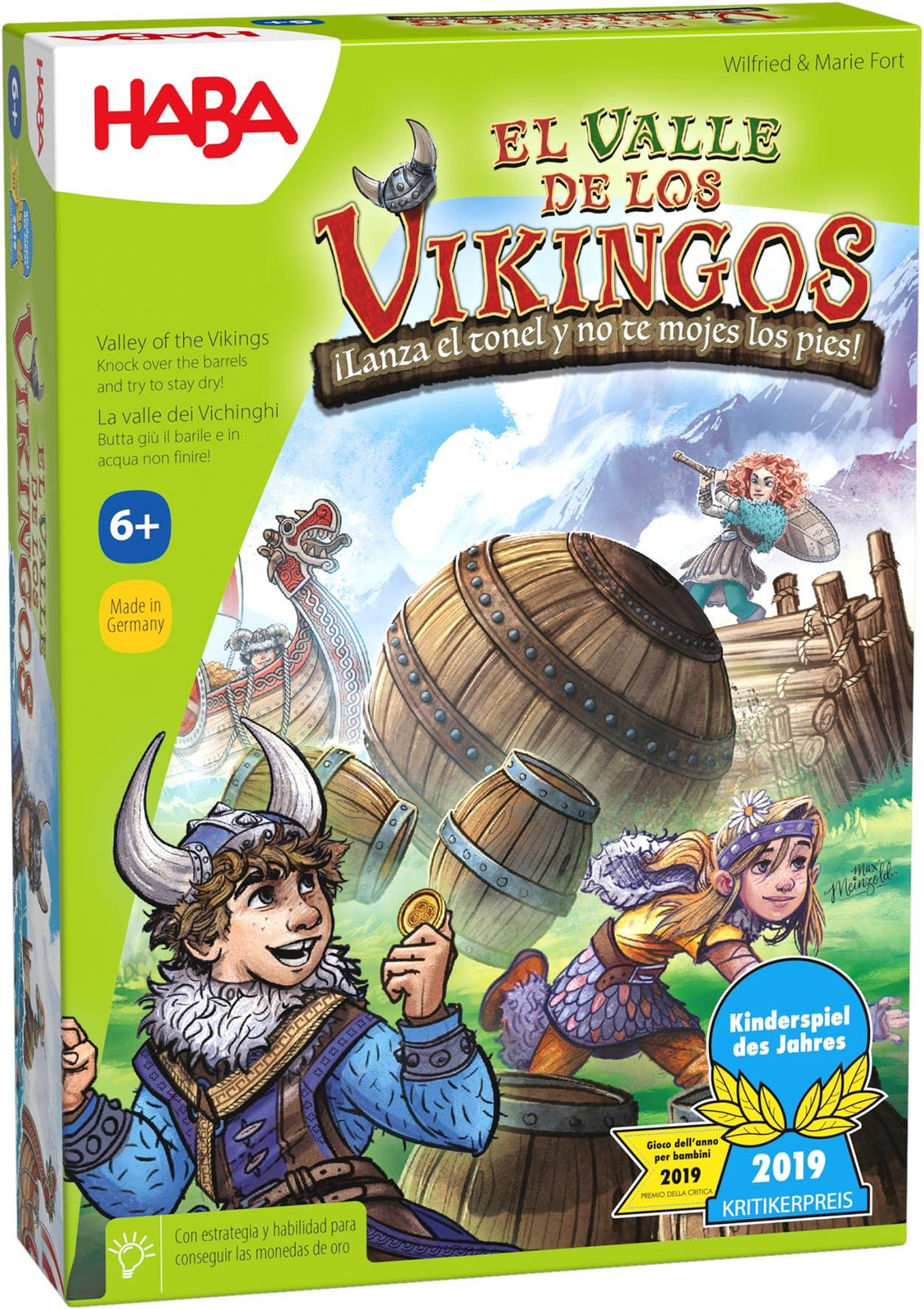 HABA 304700 Het land van de Vikingen bordspel