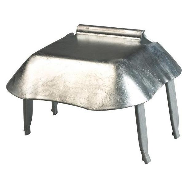 Magni Alberts 410445 Auflaufstütze zum Einbetonieren feuerverzinkt 130 x 130 mm (4004338410445)