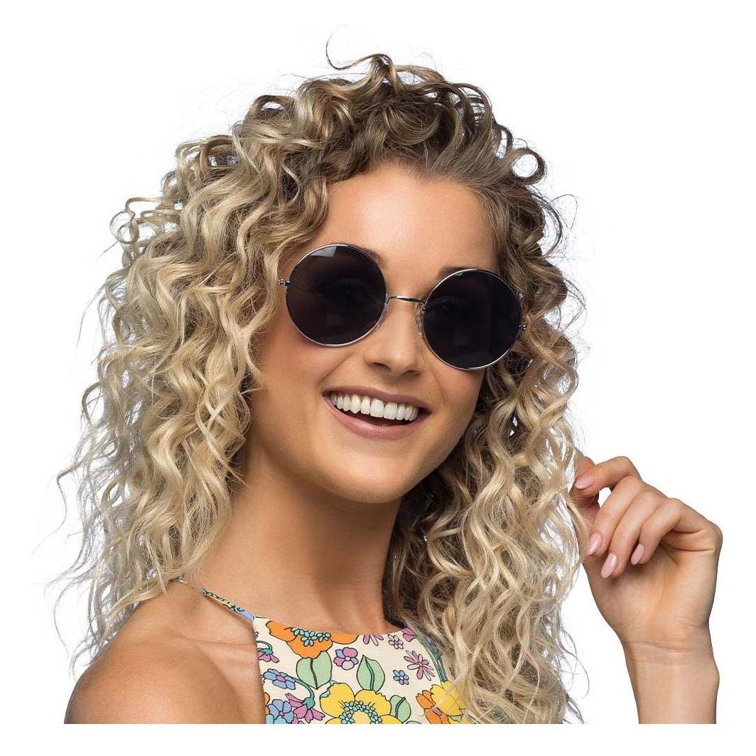 Boland Party Brille Hippie XL Grau (44561)