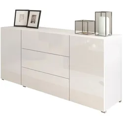 Sideboard  Berlin , weiß , Maße (cm): B: 150 H: 68
