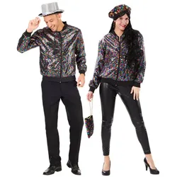 Jacke "Pailletten" unisex, bunt