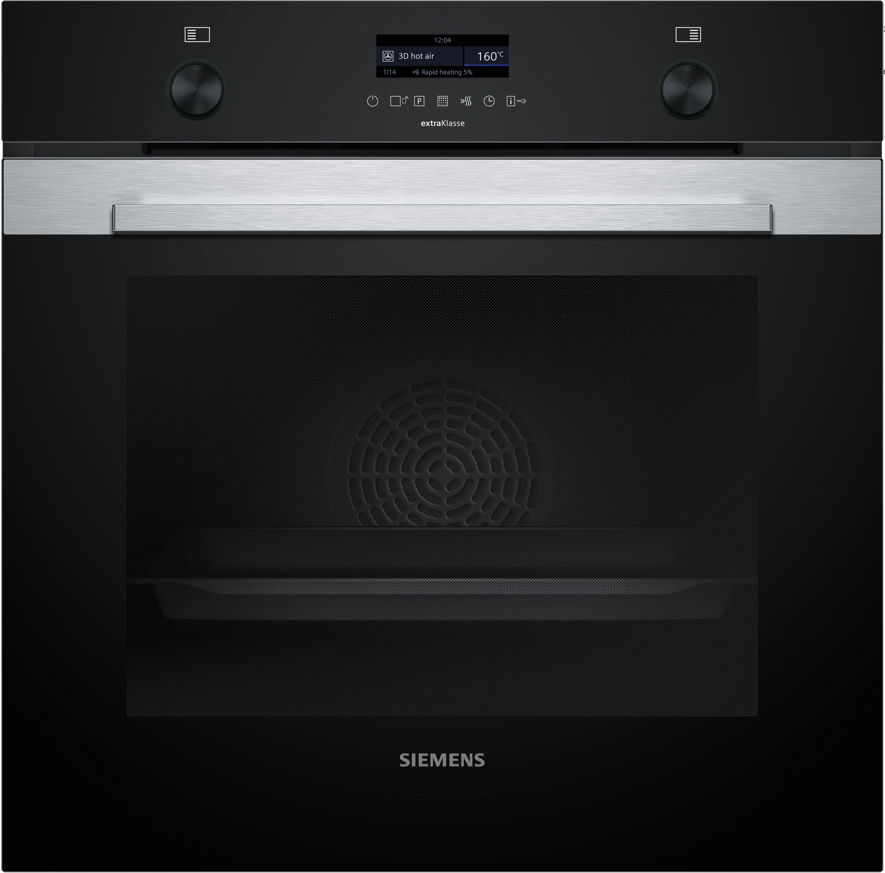 Siemens iQ500 HQ379G6S7 Einbaubackofen groß Dampfgaren AutoClean