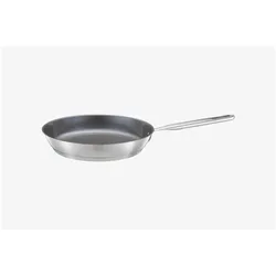 Fiskars All Steel Bratpfanne, 28cm, Pfanne + Kochtopf, Silber