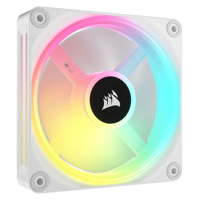 Corsair iCUE LINK QX120 RGB Starter Kit 120x120x25mm 480-2400 U/min 37 dB(A) schwarz/weiß