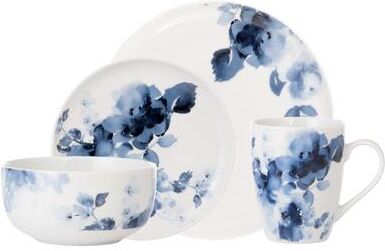 Safdie & Co. "Dinnerset 16PC Midnight Roses - 10'5"" x 0'5"""
