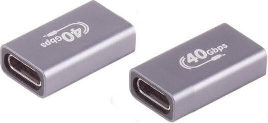 S-CONN Maximale Connectiviteit USB-C Hub, Grijs, Modelnummer 13-60003
