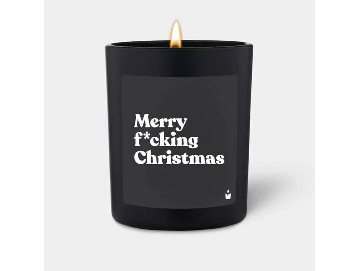 Duftkerze Flowery Merry f*cking Christmas