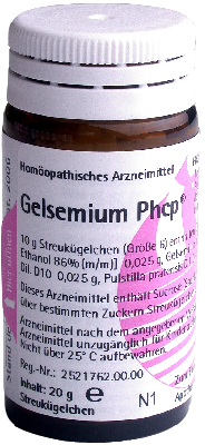 PHÖNIX LABORATORIUM GmbH GELSEMIUM PHCP Globuli 20 g 00359698