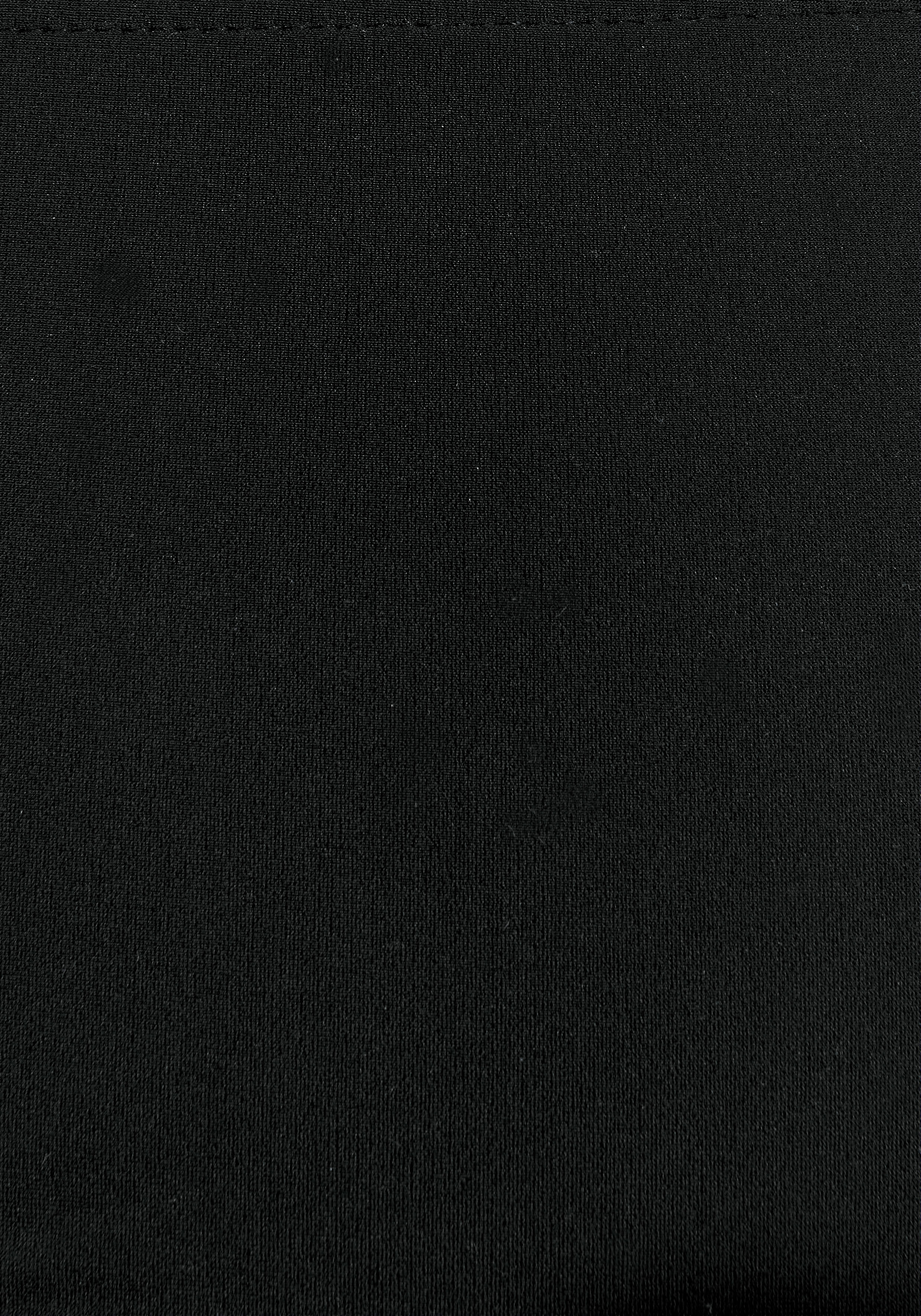 Bikini-Hose LASCANA "Leona", Damen, Gr. 42, N-Gr, schwarz, Recycling-Polyamid, unifarben, Badehosen Bikini-Hose, in Unifarbe schwarz 42, N-Gr