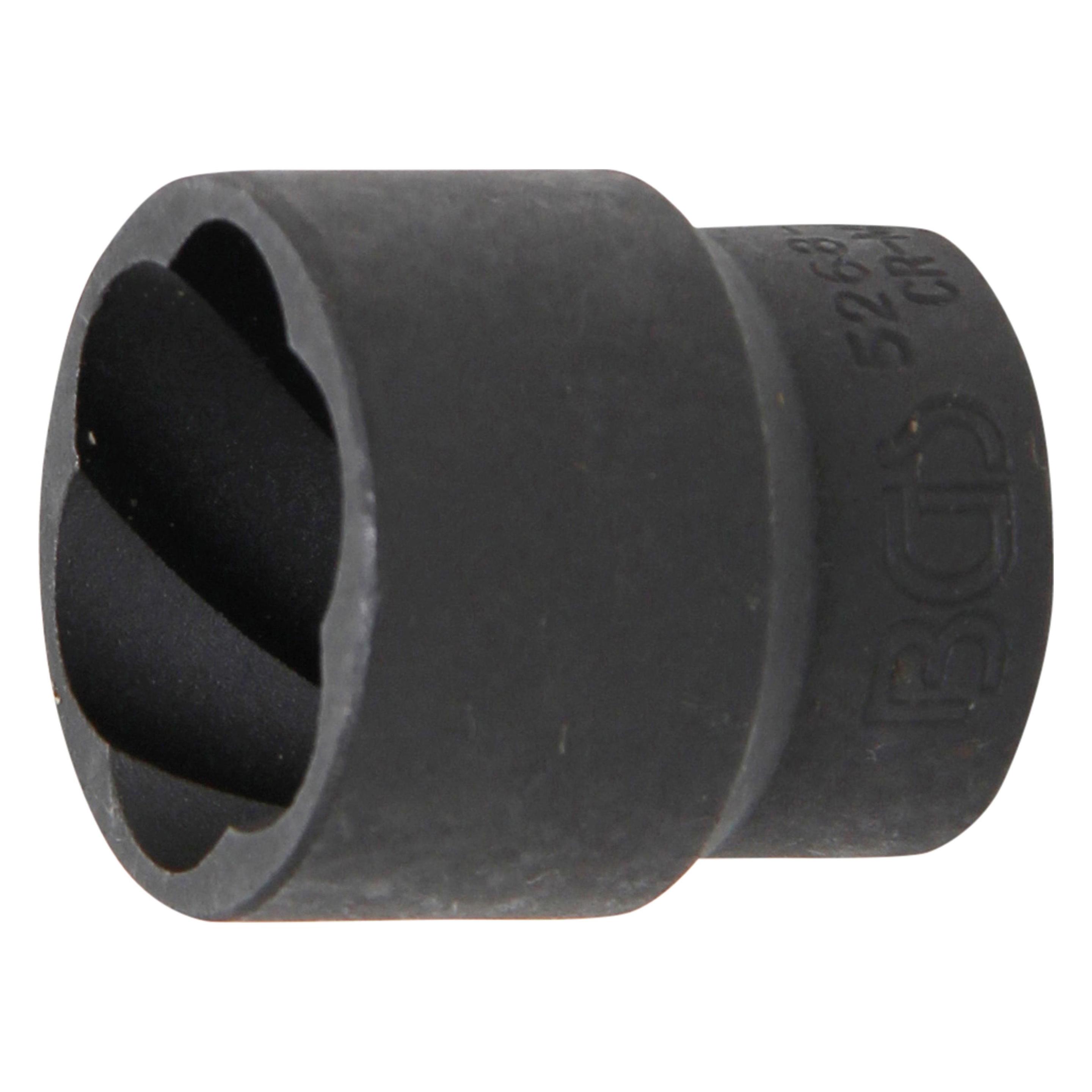 BGS Spiral-Profil-Steckschlüssel-Einsatz / Schraubenausdreher | Antrieb Innenvierkant 12,5 mm (1/2")... (5268-24)