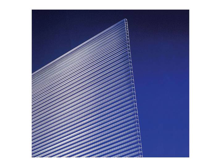 Doppelstegplatten Polycarbonat 1050 × 1250 mm 4 mm