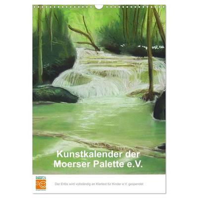 Kunstkalender der Moerser Palette e.V. (Wandkalender 2026 DIN A3 hoch), CALVENDO Monatskalender