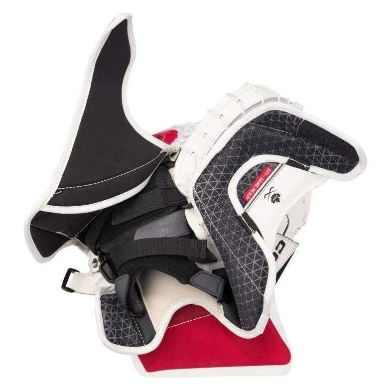 CCM AXIS F9 INT Torwart-/Fängerset (Weiss/Marineblau), Regular) (XL) (49641977)