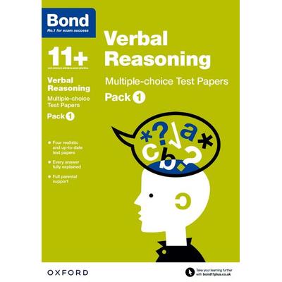 Bond 11+: Verbal Reasoning: Multiple-choice Test Papers (for GL Assessment & other 11 plus exams), Taschenbuch von Bond 11,Frances Down, Oxford