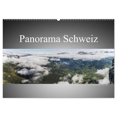 Panorama Schweiz (Wandkalender 2027 DIN A2 quer), CALVENDO Monatskalender