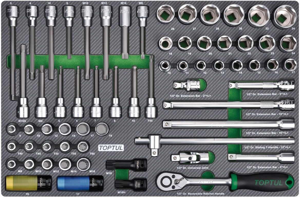 Toptul Inserto per carrello portautensili GED6504