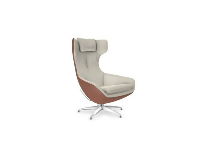 Leolux Caruzzo Drehsessel - Leder Ceras 2620 Auburn 9910 Prist