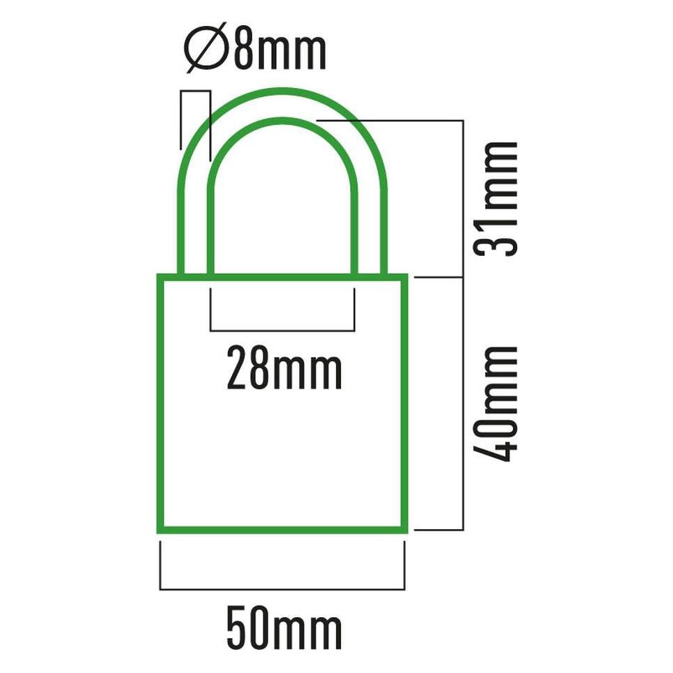 EDM Product Tastensperre 85210 Messing Bogen 50 X 30 Mm (45279996)