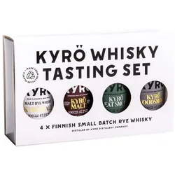 Kyrö Whisky Tasting Set - 4x Finnish Small Batch Rye Whisky