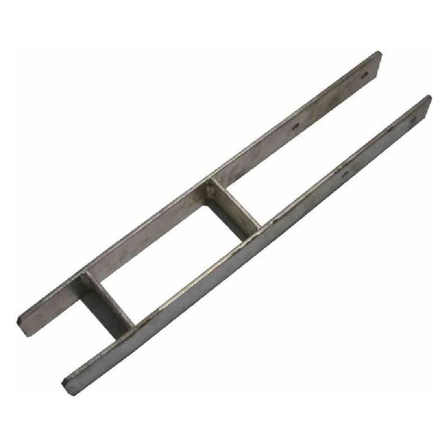 Global Metal H-Pfostenanker verzinkt 91 mm (01010410)