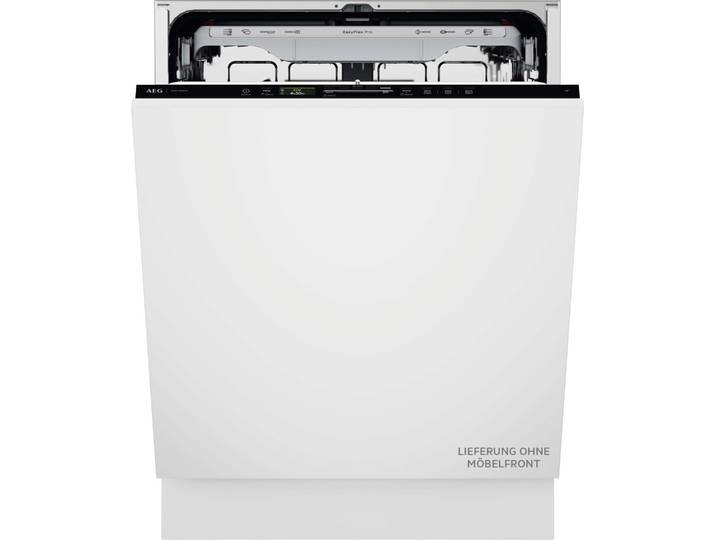 AEG vollintegrierbarer Geschirrspüler GI9210X2CT , Energieeffizienz: A, schwarz, B:59,6cm H:81,5cm T:56cm, Geschirrspüler, Flüsterleise Spülmaschine 35 dB, smart & kraftvoll gegen Eingebranntes, vollintegrierbarer Geschirrspüler