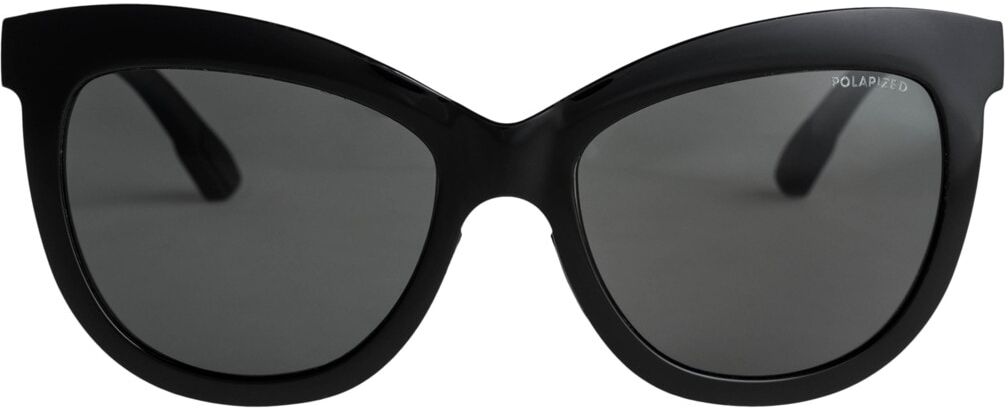 Sonnenbrille ROXY "Palm P", Damen, schwarz (schwarz, grau plz), Sonnenbrillen Sonnenbrille schwarz, grau plz Einheitsgröße