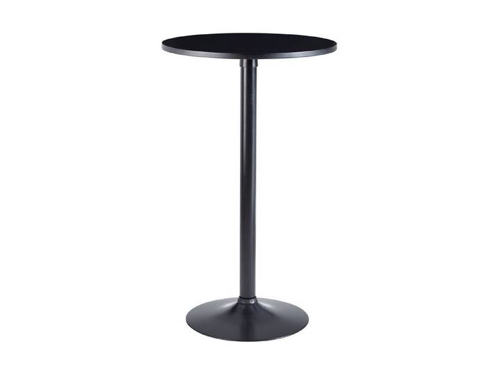 lovingHome® Bartisch Stehtisch Partytisch Design Bartisch Schwarz Stehtisch Ã¸ 60 cm (1 Stück), Ideal für Privat oder Gastronomie geeignet