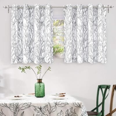 DriftAway Tree Branch Grommet Window Curtain Panel