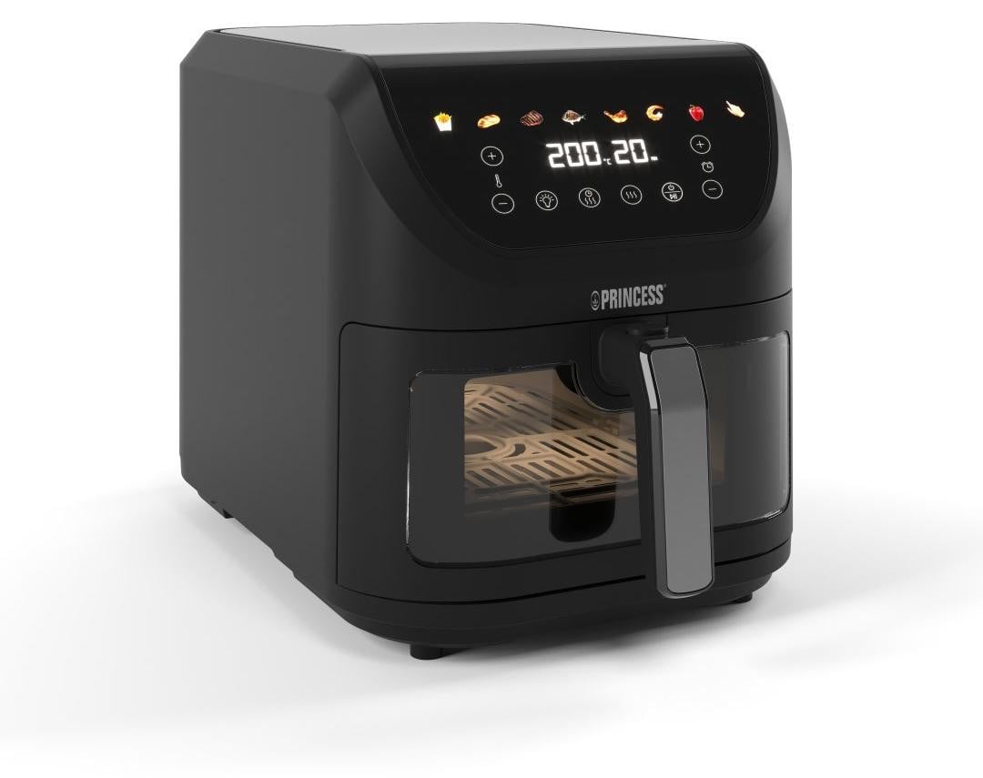 Princess 182257 SlimFry Airfryer 8L met kijkvenster