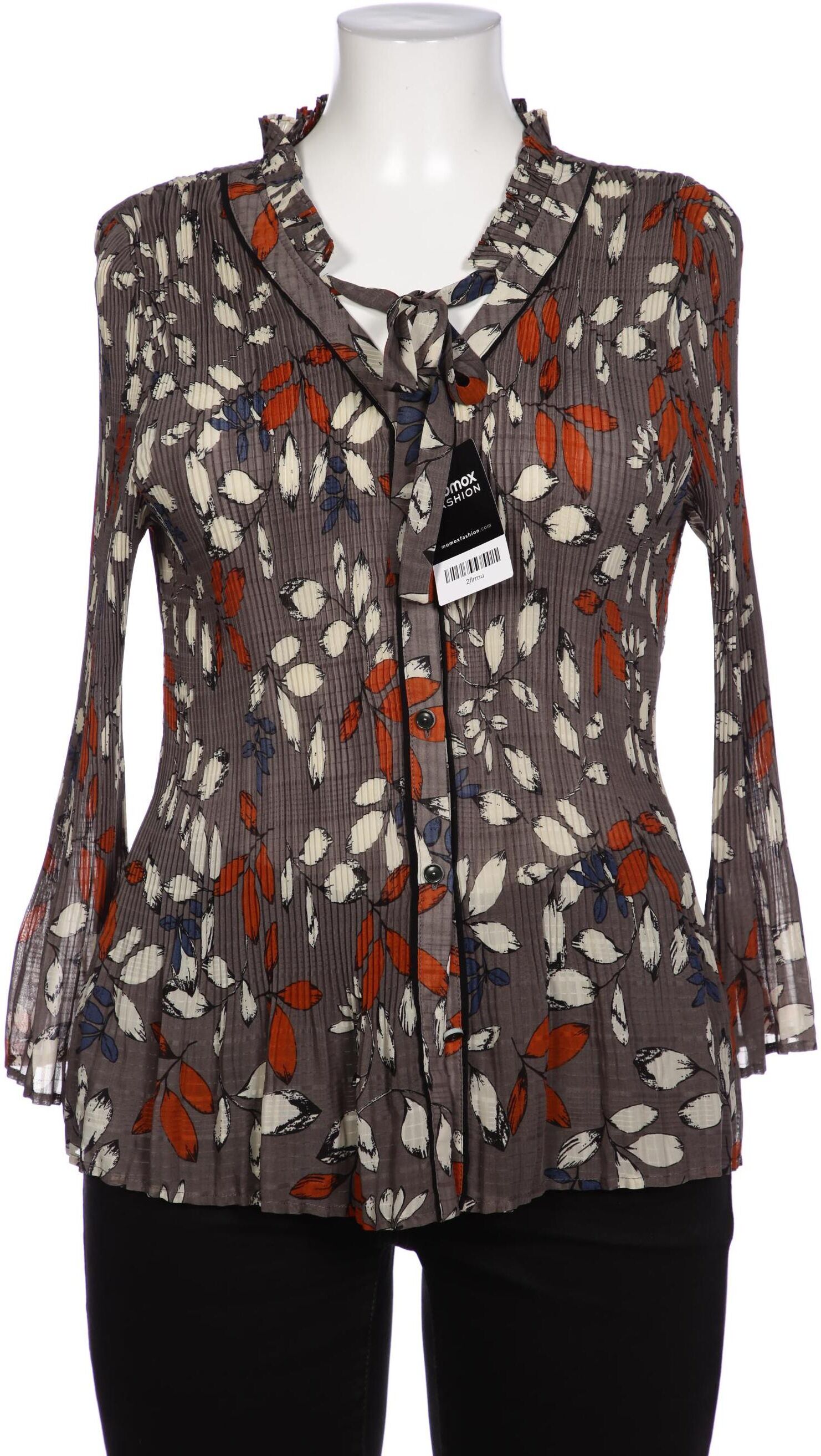 Kriss Trading Sweden Damen Bluse, Grau, Gr. Xxl, Synthetik - Second Hand