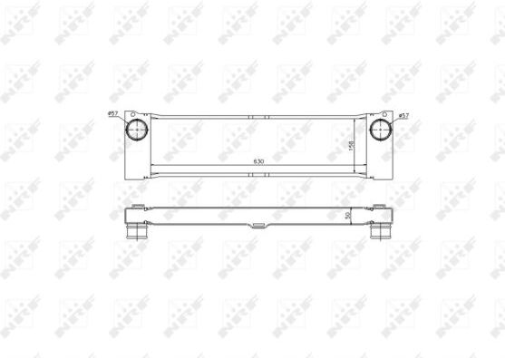 Nrf Ladeluftkühler 30901 Für Mercedes