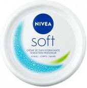 Nivea Soft Crème de Soin Hydratante Sensation Fraîcheur 100 ml - Pot 100 ml