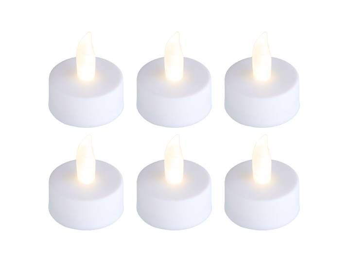 LED Teelichter 6er-Set 3 x 5 x 3cm