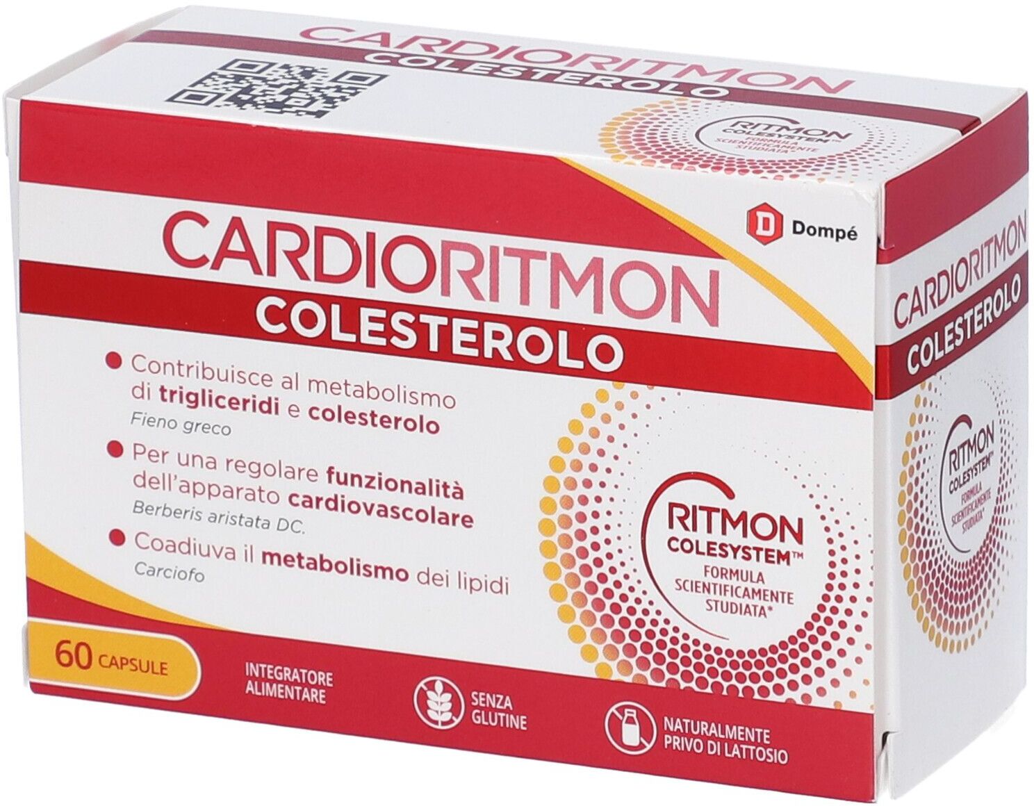 DOMPE' FARMACEUTICI SpA Cardioritmon Colesterolo, 60 Capsule