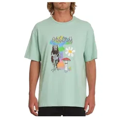 Volcom Herren T-Shirt FA C. Abbottxfrensch Lichen green - XS - XS