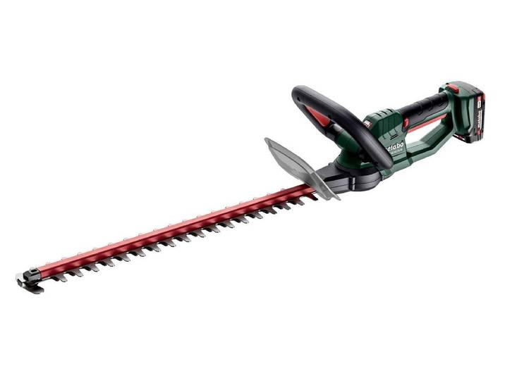 Akku-Heckenschere METABO HS 18 LTX , grün (bunt), Gartenscheren-Maschinen, Akku-Heckenschere