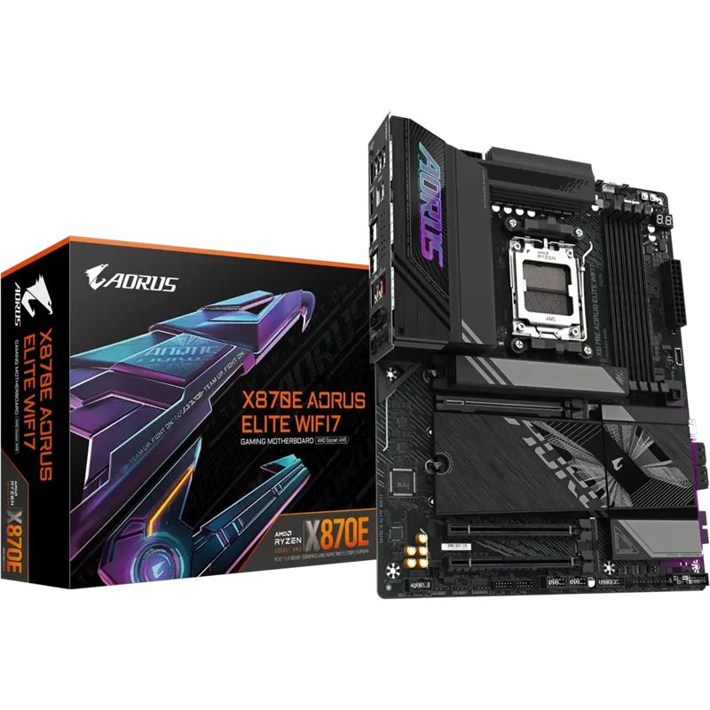 Gigabyte AORUS Elite WIFI7 AMD X870E So.AM5 DDR5 ATX Retail