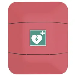 EICHNER Defibrilatorschrank »Help« unbefüllt rot, 43.3x52.7x22.5 cm