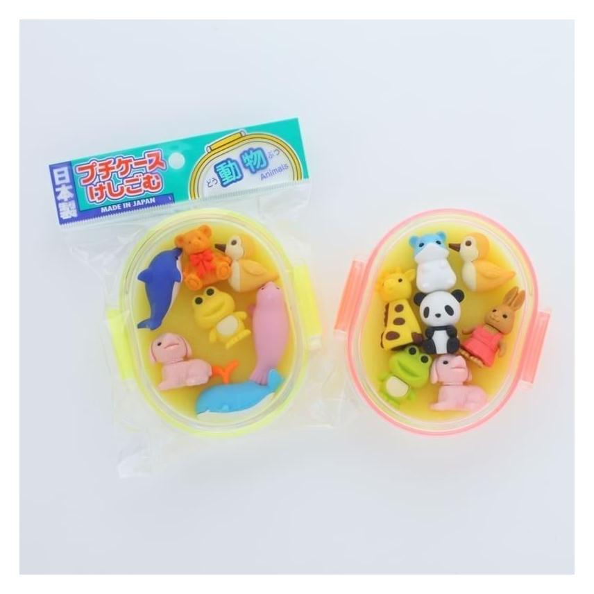 Iwako Tiere Puzzle-Radiergummi-Set, 7-tlg (54609022)