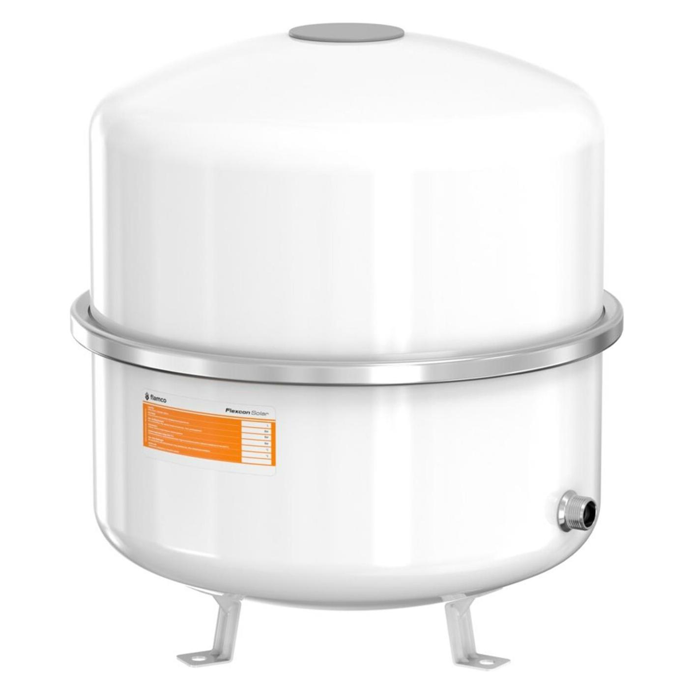 Flamco Ausdehnungsgefäss FLEXCON SOLAR 50 l, 8 b, R 3/4, Vordruck 2,5 bar, weiss (83381864)