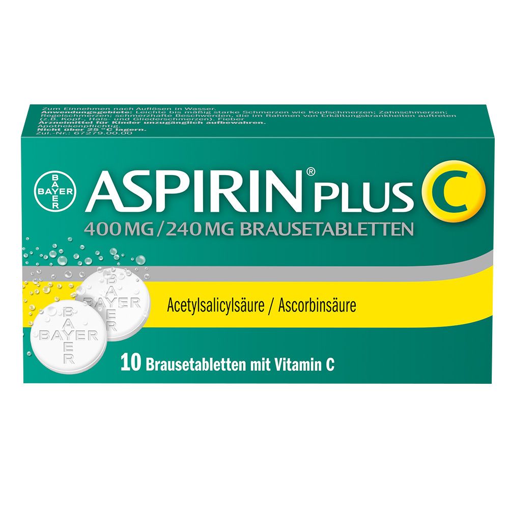 Aspirin plus C Brausetabletten 10 St